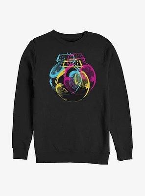 Star Wars Episode VIII The Last Jedi Golden BB-8 Sweatshirt