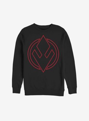 Star Wars Episode IX The Rise Of Skywalker Sith Trooper Emblem Sweatshirt