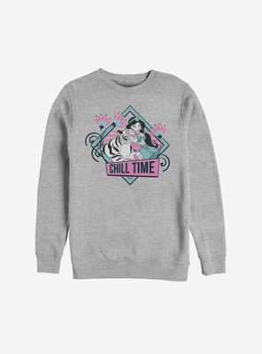 Disney Aladdin Jasmine Chill Time Sweatshirt