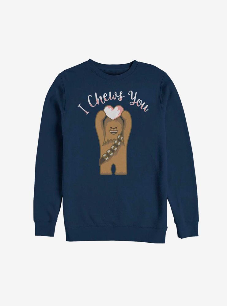 Star Wars Chewbacca I Chews You Sweatshirt