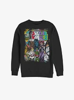 Star Wars Classic Comic Strips Sweatshirt