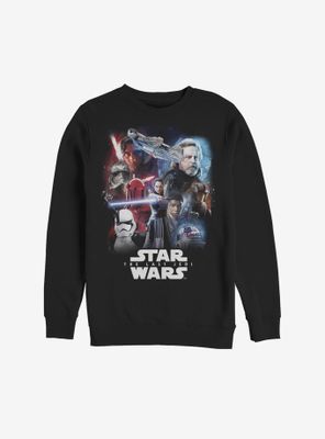 Star Wars Episode VIII The Last Jedi Force Poster Sweatshirt