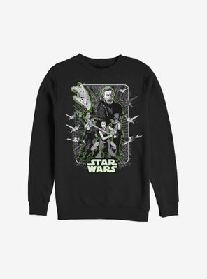 Star Wars Episode VIII The Last Jedi Heroes Return Sweatshirt