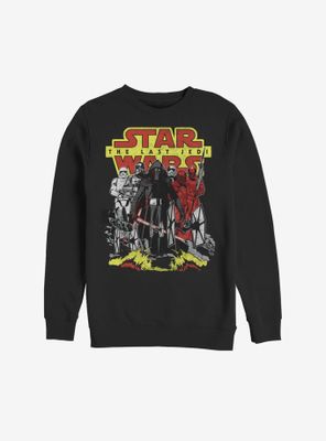 Star Wars Episode VIII The Last Jedi Dark Comic Sweatshirt