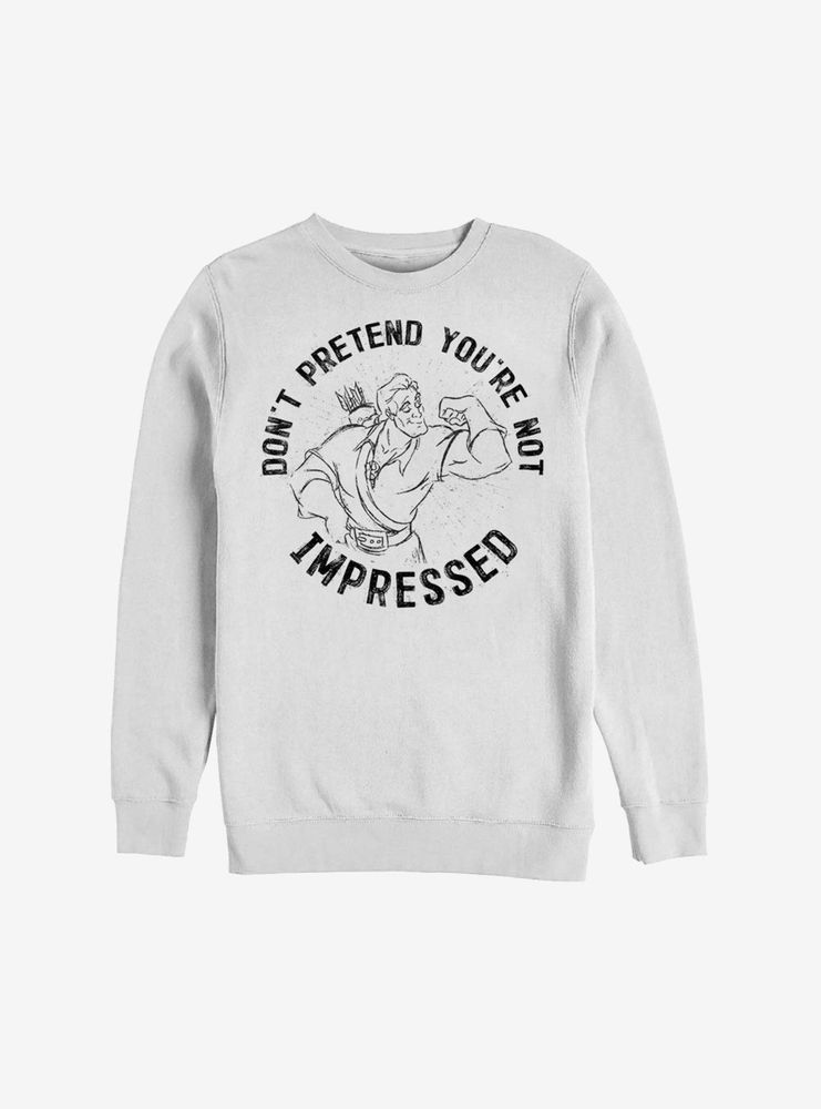 Disney Beauty And The Beast Gaston Impressed Sweatshirt