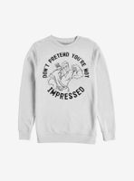 Disney Beauty And The Beast Gaston Impressed Sweatshirt