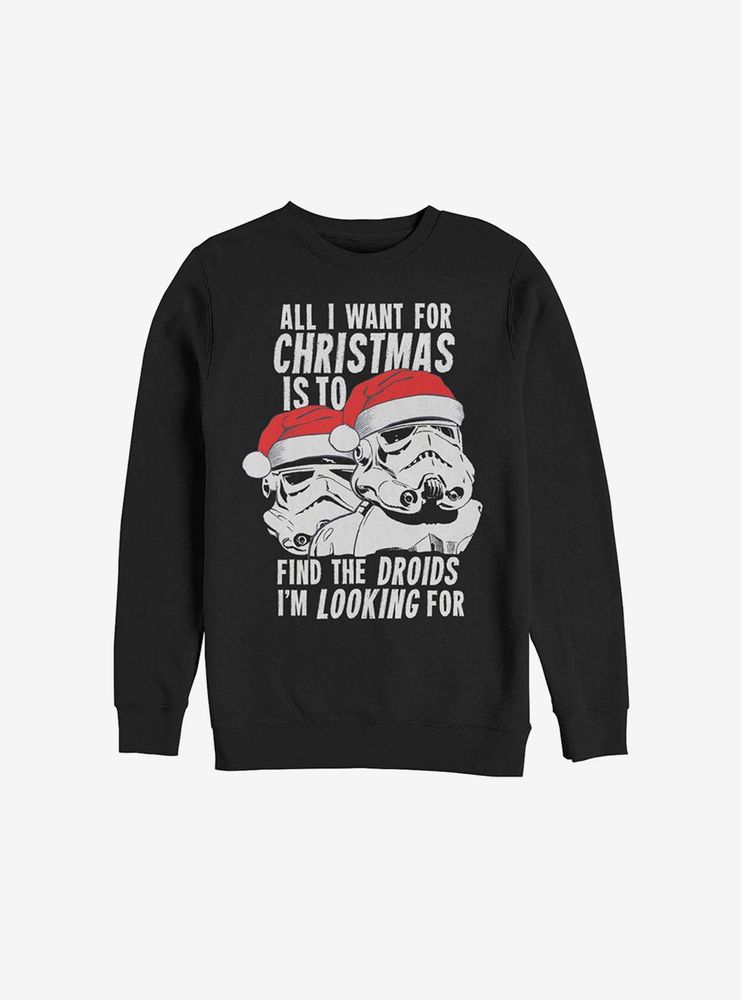 Star Wars All I Want For Christmas Sweatshirt