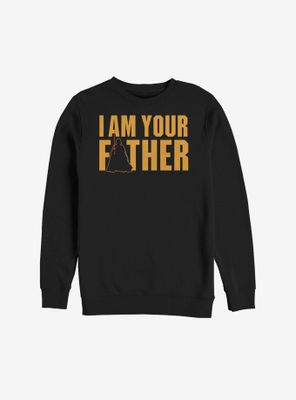 Star Wars I Am Your Father Vader Silhouette Sweatshirt
