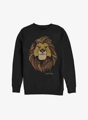 Disney The Lion King Simba Print Sweatshirt