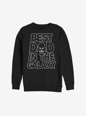 Star Wars Best Dad The Galaxy Sweatshirt