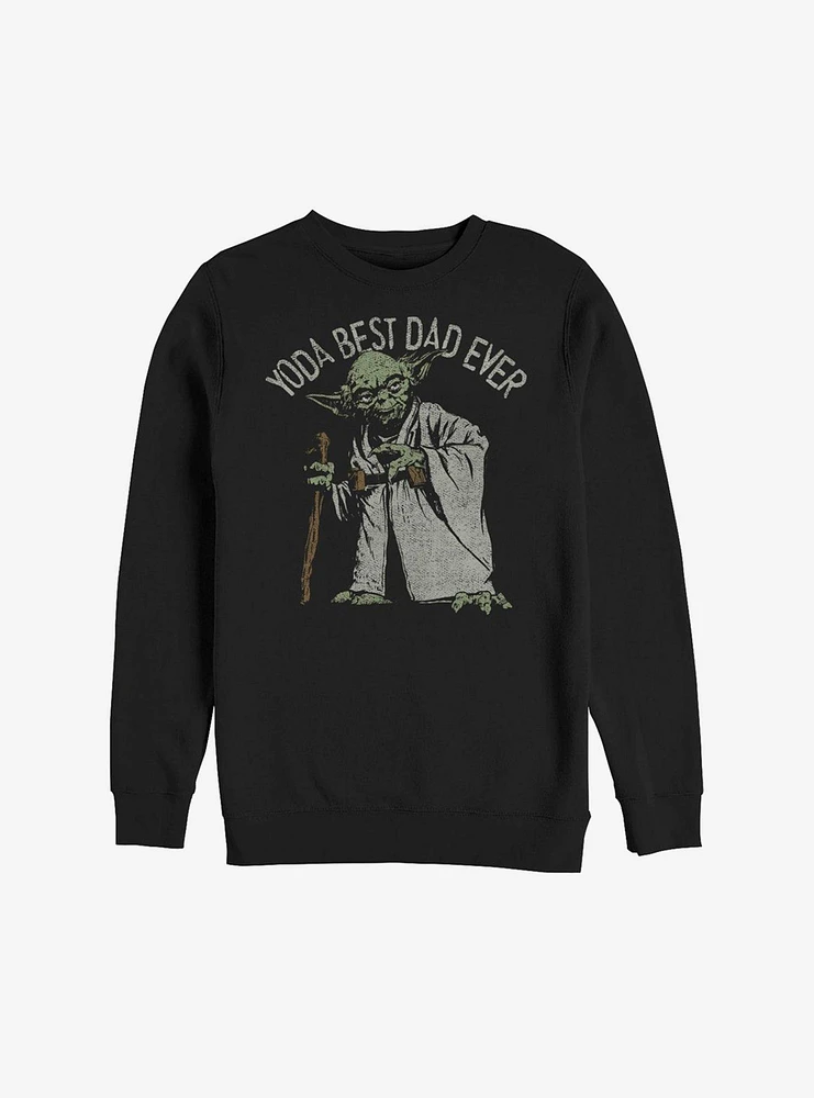 Star Wars Yoda Best Dad Sweatshirt