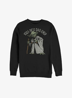 Star Wars Yoda Best Dad Sweatshirt