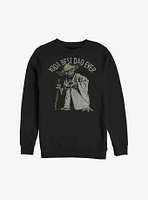 Star Wars Yoda Best Dad Sweatshirt