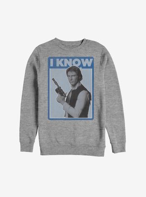 Star Wars Han I Know Sweatshirt
