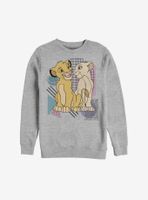 Disney The Lion King Simba And Nala Nostalgia Sweatshirt