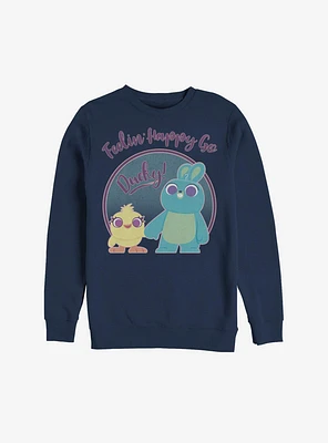 Disney Pixar Toy Story 4 Ducky Bunny Pastel Sweatshirt