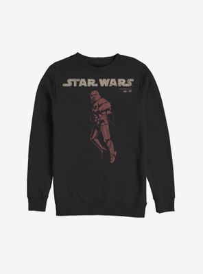 Star Wars Episode IX The Rise Of Skywalker Jet Red Sweatshirt