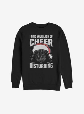 Star Wars Vader Lack Of Cheer Disturbing Sweatshirt