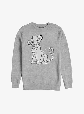 Disney The Lion King Young Simba Sweatshirt