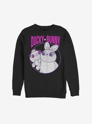 Disney Pixar Toy Story 4 Ducky And Bunny Buds Sweatshirt