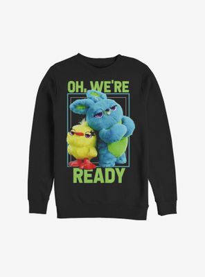 Disney Pixar Toy Story 4 Ducky Bunny Ready Sweatshirt