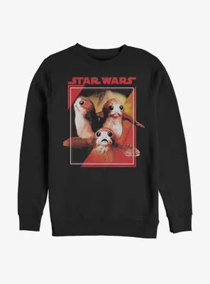 Star Wars Episode VIII The Last Jedi Porg Takeover Sweatshirt