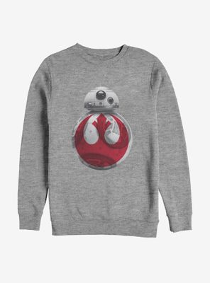 Star Wars Episode VIII The Last Jedi Rebel On BB-8 Sweatshirt