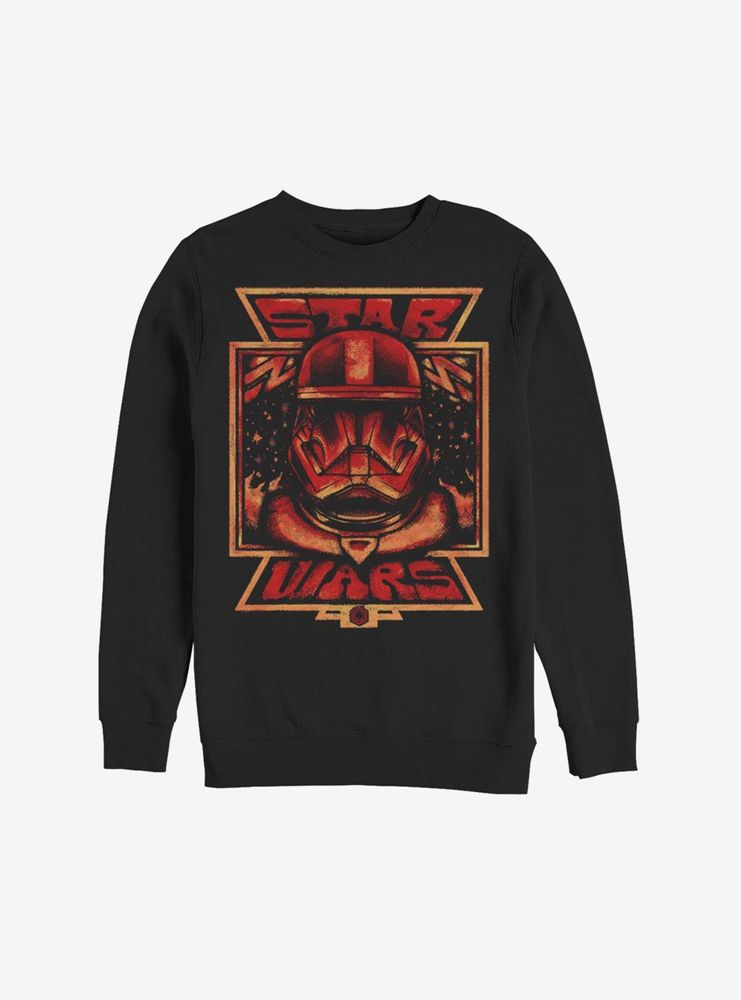 Star Wars Episode IX The Rise Of Skywalker Red Perspective Sweatshirt