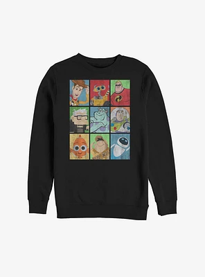 Disney Pixar Character Lineup Sweatshirt