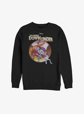 Disney The Rescuers Down Under Logo Sweatshirt