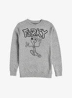 Disney Pixar Toy Story 4 Doodle Forky Sweatshirt