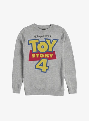 Disney Pixar Toy Story 4 Full Color Logo Sweatshirt