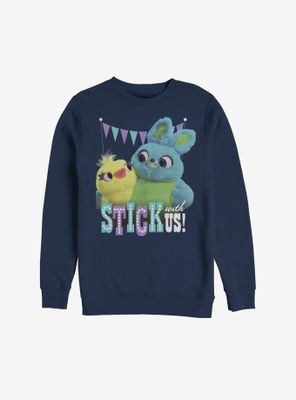 Disney Pixar Toy Story 4 Stick With Us Sweatshirt