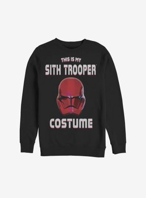 Star Wars Episode IX The Rise Of Skywalker Sith Trooper Costume Sweatshirt