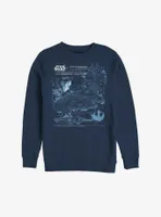 Star Wars Episode VIII The Last Jedi Falcon Sweatshirt