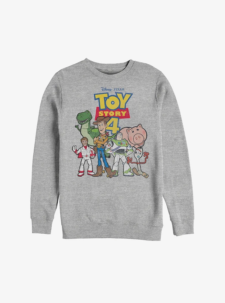 Disney Pixar Toy Story 4 Crew Sweatshirt