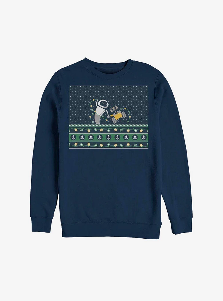 Disney Pixar WALL-E Small Christmas Pattern Sweatshirt