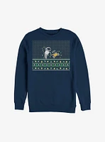 Disney Pixar WALL-E Small Christmas Pattern Sweatshirt