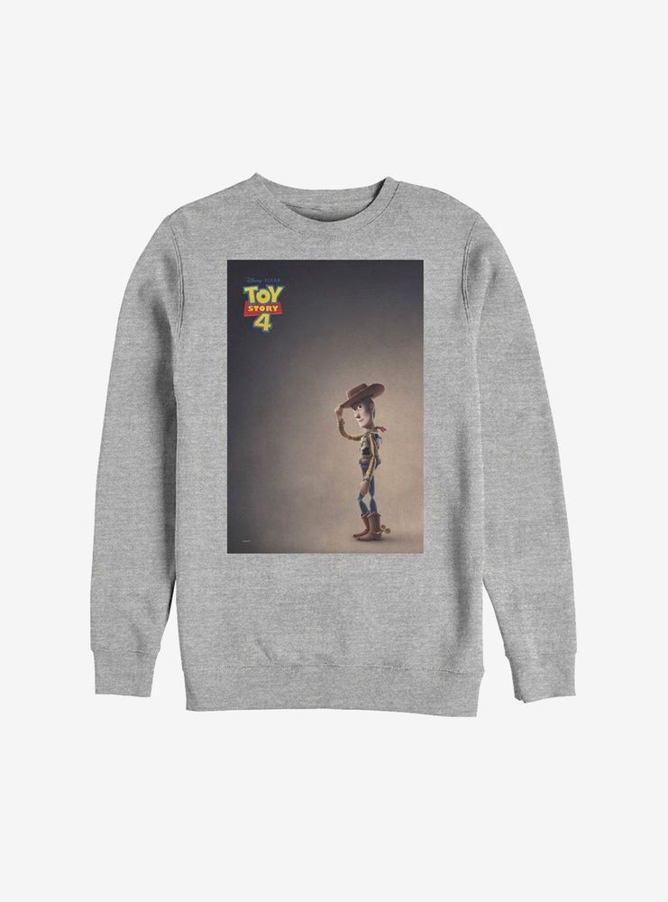 Disney Pixar Toy Story 4 Woody Poster Sweatshirt