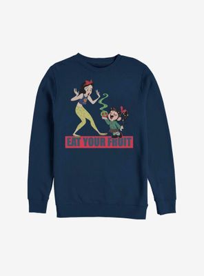 Disney Ralph Breaks The Internet Snow White Apple Sweatshirt