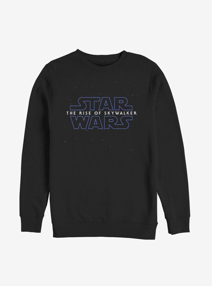 Star Wars Episode IX The Rise Of Skywalker Classic Galaxy Logo Sweatshirt