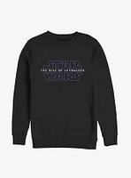 Star Wars Episode IX The Rise Of Skywalker Classic Galaxy Logo Sweatshirt