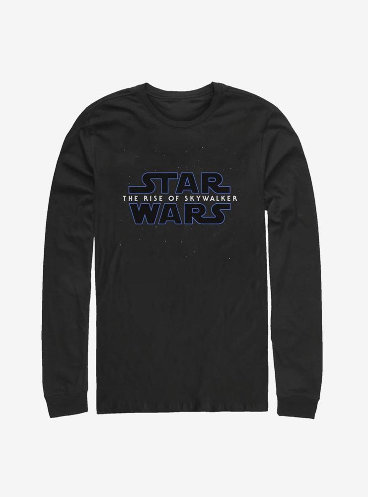 Star Wars Episode IX The Rise Of Skywalker Classic Galaxy Logo Long-Sleeve T-Shirt