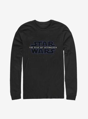 Star Wars Episode IX The Rise Of Skywalker Classic Galaxy Logo Long-Sleeve T-Shirt