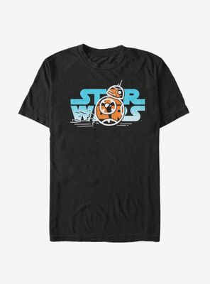 Star Wars Episode IX The Rise Of Skywalker BB-8 Foil T-Shirt
