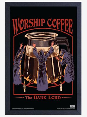 Worship Coffee Framed Print By Steven Rhodes