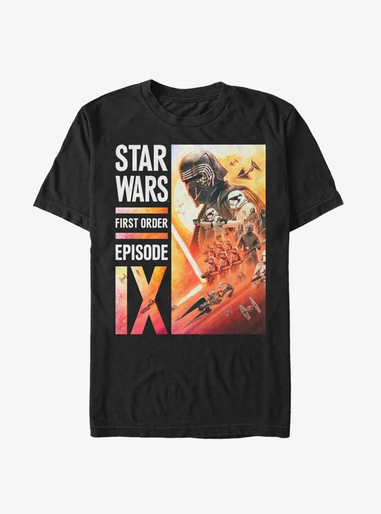 Star Wars Episode IX The Rise Of Skywalker First Order Collage T-Shirt