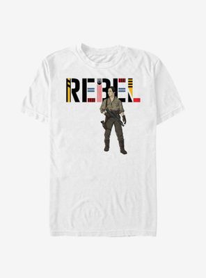Star Wars Episode IX The Rise Of Skywalker Rebel Rose T-Shirt