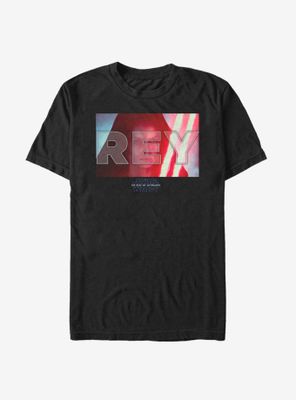 Star Wars Episode IX The Rise Of Skywalker Rey Red Saber T-Shirt