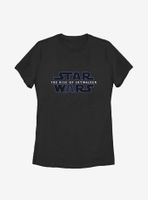 Star Wars Episode IX The Rise Of Skywalker Classic Galaxy Logo Womens T-Shirt